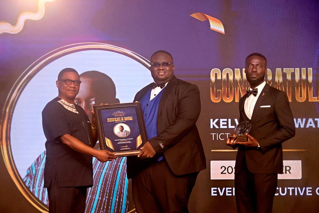 Kelvin Nii Kwatey Quartey crowned ‘Event Executive of the Year’ at Ghana Executive Awards 2025