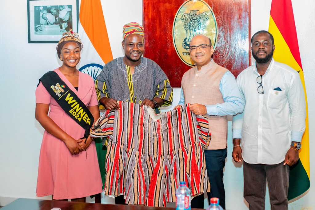 Future leaders MUN-Ghana and GMB 2024 winner advance climate diplomacy with courtesy visit to Indian High Commission
