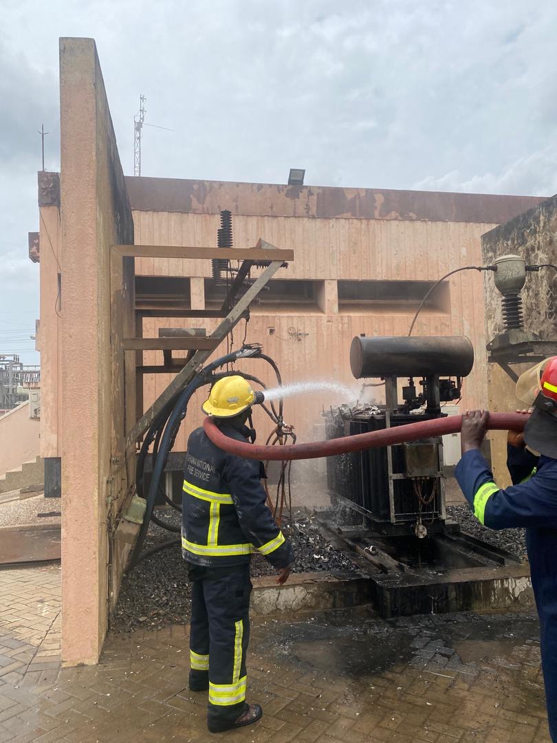 ECG probes blaze at Achimota Bulk Supply Station