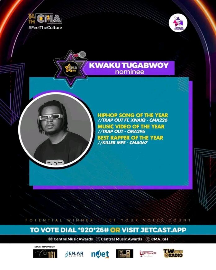 Kwaku Tugabwoy 2025 CMA Nominations